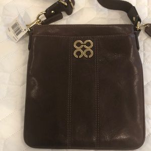Coach leather crossbody